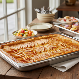 Tarte aux pommes - Recette restauration collective