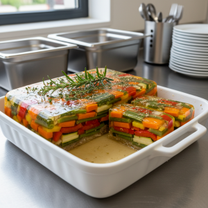 Terrine de légumes - Recette restauration collective
