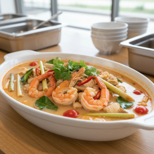 Tom yum - Recette restauration collective