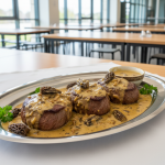 Tournedos sauce aux morilles - Recette restauration collective