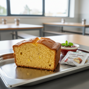 Tranche de quatre-quarts - Recette restauration collective