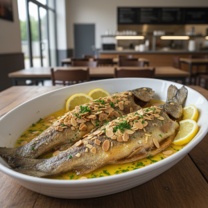 Truite aux amandes - Recette restauration collective