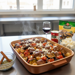 Veau braisé à la grecque - Recette restauration collective