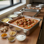 Veau tikka masala - Recette restauration collective