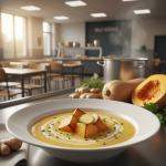 Velouté de butternut - Recette restauration collective