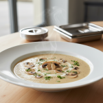 Velouté de champignons - Recette restauration collective