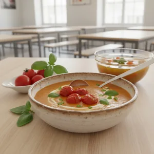Velouté de tomates - Recette restauration collective