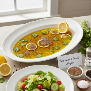 Vinaigrette à l'huile d'argan - Recette restauration collective