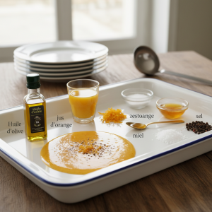 Vinaigrette à l'orange - Recette restauration collective