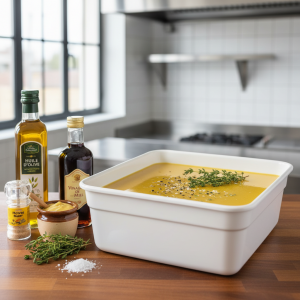 Vinaigrette au vinaigre de miel - Recette restauration collective