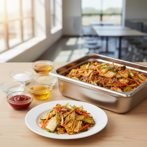 Vinaigrette coréenne - Recette restauration collective