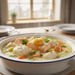 Waterzooï de poisson - Recette restauration collective