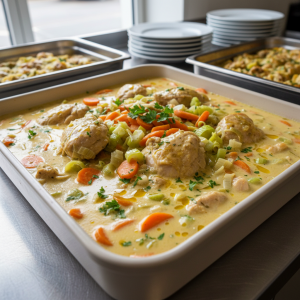 Waterzooi de poulet - Recette restauration collective