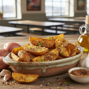 Wedges au cajun - Recette restauration collective