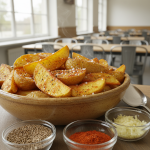 Wedges aux épices - Recette restauration collective