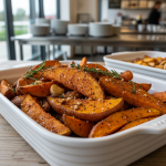 Wedges de patates douces au paprika fumé - Recette restauration collective