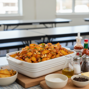 Wedges façon buffalo - Recette restauration collective