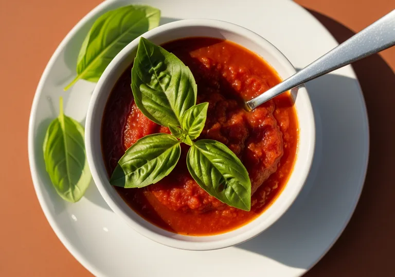 Sauce tomate au basilic